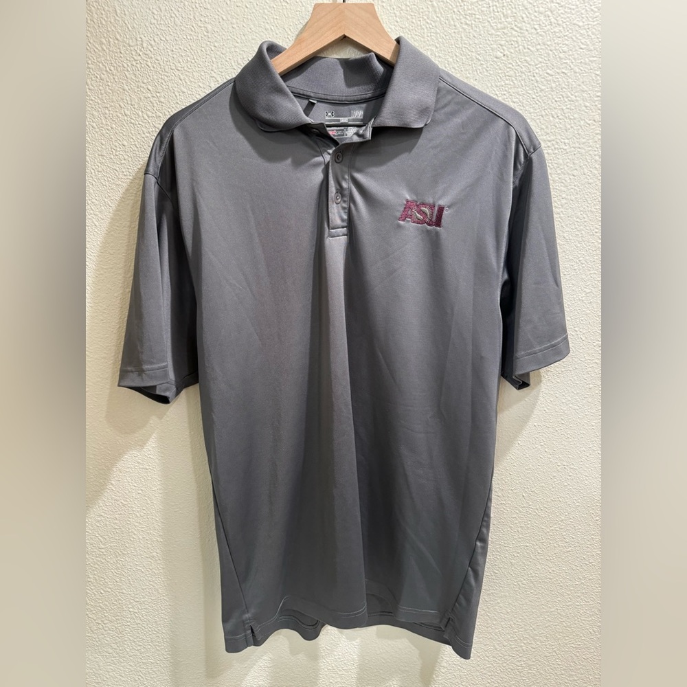 Under Armour Arizona State University Polo ASU Grey L